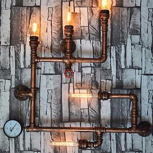 Vintage pendant lights industrial lighting Bar Kitchen American lampara colgante de techo Fixtures Luminaire pendant lamp