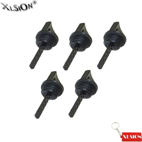 XLSION Aftermarket 5Pcs Oil Dipstick Fits Honda GX110 GX120 GX140 GX160 GX200 Replace OEM #15600-ZE1-003