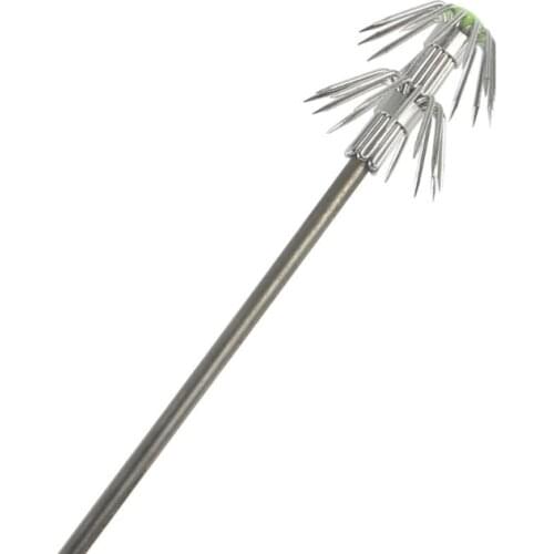 10 Pcs Stainless Steel Double Layers Umbrella Squid Cuttlefish Octopus Fishing Hooks Jigging Fishhook