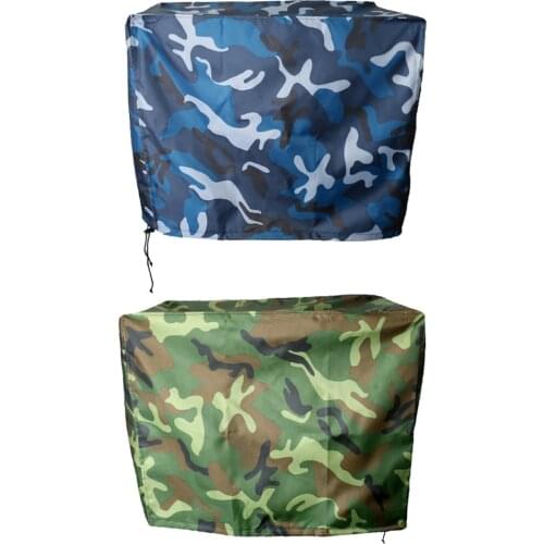 2pcs Outboard Motor Full Cover, Boat Engine Protection Guard Cover, 2-15 HP Engine, Waterproof, Dust-proof, UV Resistance