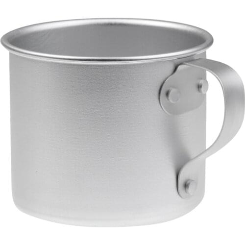300ML 10.6oz Camping Coffee Tea Mug Aluminum Travel Cup Backpacking Outdoor for Camping RV Office Outdoor