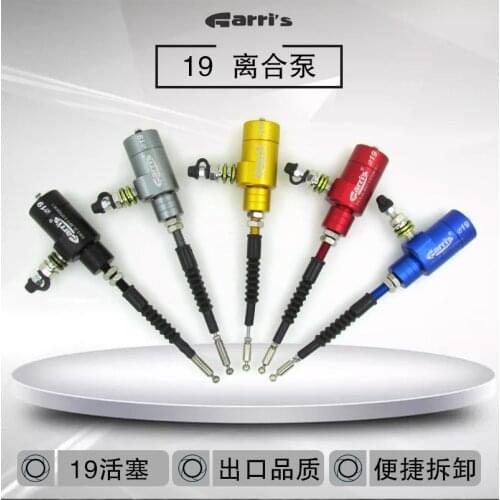 Motorcycle Aluminum Hydraulic Clutch Master Cylinder Rod Brake Pump Efficient 19mm For Honda CRF 125 XR250 Yamaha YZ250