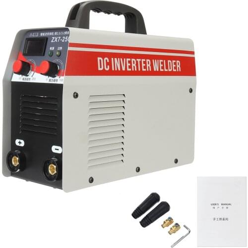 ZX7-250 Mini Home 220V ARC MMA Welding Machine 250A Phase Welder DC Inverter Digital Dsplay Welding Apparatus