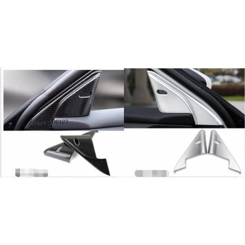 For Nissan Teana Altima 2016 2017 Car Accessories ABS Matte Interior Center Pillars A Moulding Cover Trims Auto Parts 2pcs