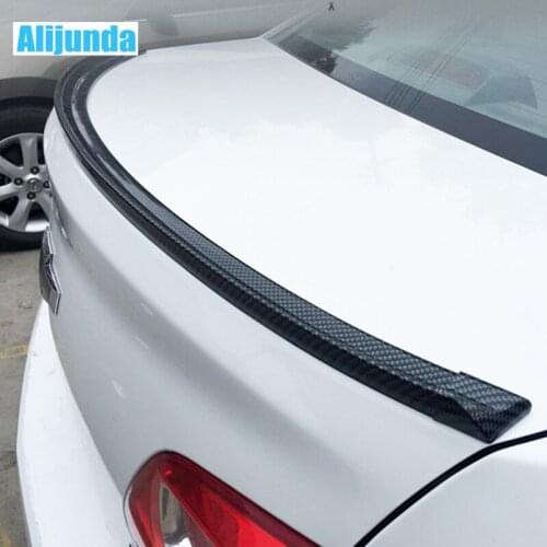 Alijunda 1.5 m car buffer with carbon fiber rubber spoiler wing 3.5 cm wide for Chevrolet Cruze Opel Astra Ford Focus Fusion