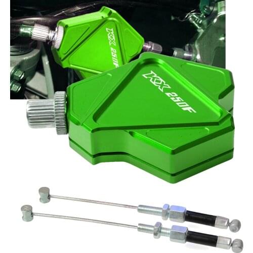 For Kawasaki KX250F KX 250F 2004-2018 2005 2006 2007 2008 2009 2010 2011 2012 2013 CNC Stunt Clutch Lever Easy Pull Cable System