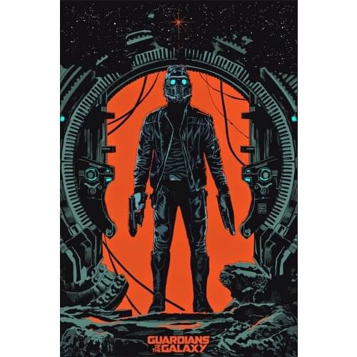 Guardians of Galaxy Maskless Sakaaran Sci-fi Movie Retro Vintage Kraft Poster Canvas Painting Wall Sticker Home Decor Gift