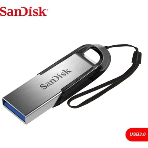 SanDisk ULTRA FLAIR USB 3.0 FLASH DRIVE CZ73 128Gb 64Gb 32Gb 256Gb backward compatible usb2.0 16Gb Pendrive 3.1 USB Flash Drive