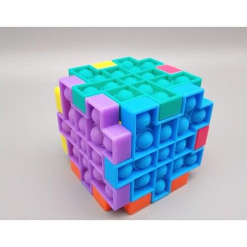 Fidget Toys Pop Push Bubble Sensory Toy Autism Special Needs Stress Reliever Antistress Squeeze Toys Reliver Stress