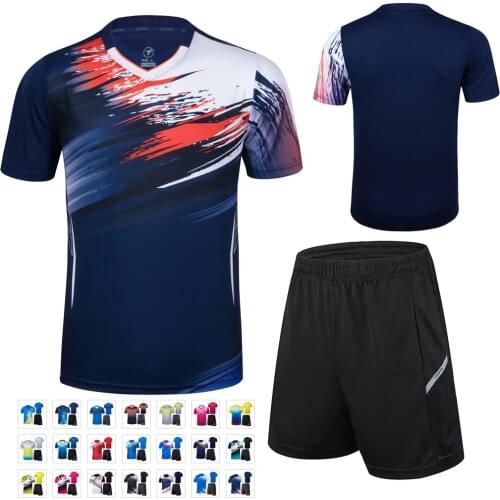 Vrouwelijke Tennis Shirt Korte Sets, Vrouwen Badminton Jersey Pakken, Meisje Tafeltennis T-shirt Kleding, volleybal Sport Kit