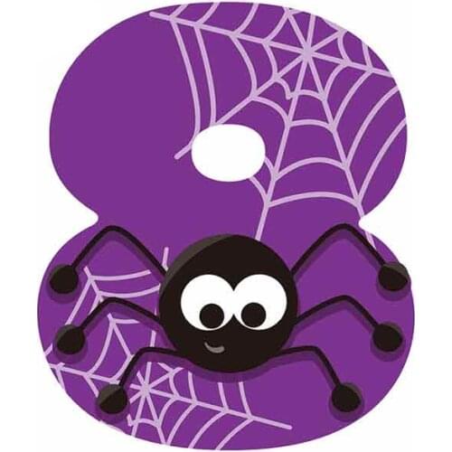 Creative 13cm X 11.1cm for Number Motorcycle Car Stickers Vinyl Material Decal Custom Printing Car Door Protector Decoration