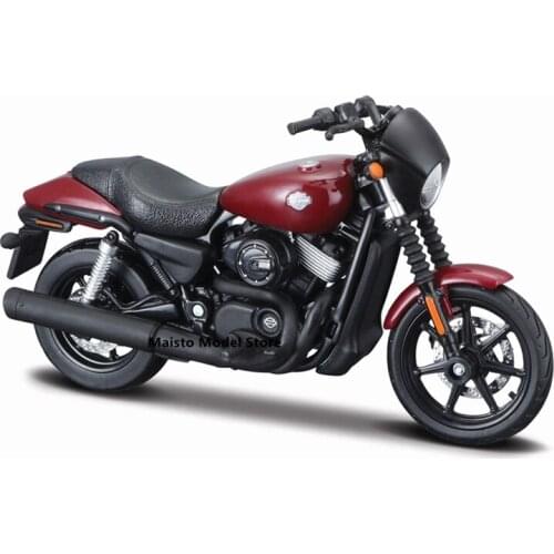 Maisto 1:18 scale HARLEY-DAVIDSON 2015 STREET 750 Alloy Die casting motorcycle Model collection gift toy