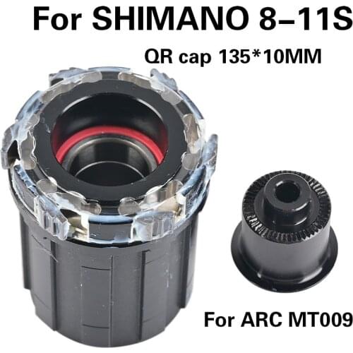ARC Freehub Adapter 010 009 005 006 039 QR conversion Thru cap for 8 9 10 11 12Speed repair parts 100x9 135x10 142x12 100x15MM 4