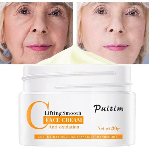 1Pcs Face Cream Nourish Anti-Wrinkle Anti-Aging Moisturizing Fades Fine Lines Repair Brighten Firming Collagen Skin Care 30g