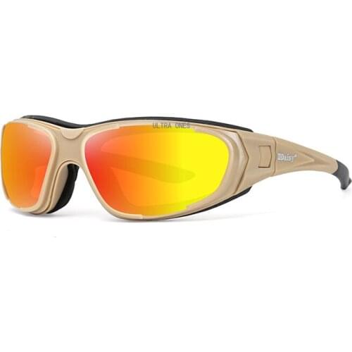 Tactical Airsoft Glasses Shooting Hiking Cycling Riding Bicycle Fishing Goggles Anti-uv Eye Protection Cs Army Hunting Glasses