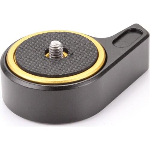 Universal K-10 Quick Release Plate Adapter 1/4 Mount for Camera Tripod Head Slider