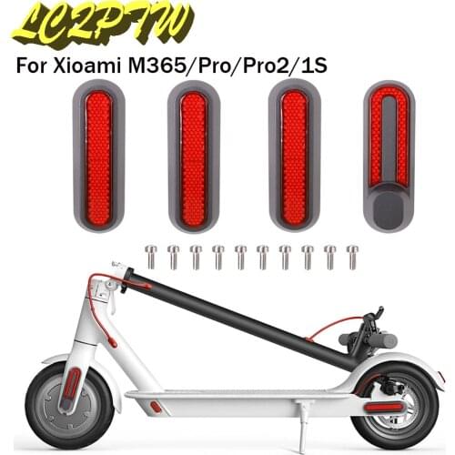 Front Wheel Cover Protect Shell For Xiaomi Electric Scooter Pro 2/1s/M365 Pro Front Rear Safety Protection Reflective Shell Part