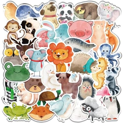 10/30/50PCS Cartoon Fresh Graffiti Laptop Guitar Motorcycle Luggage Skateboard Bike Waterproof Sticker Wholesale