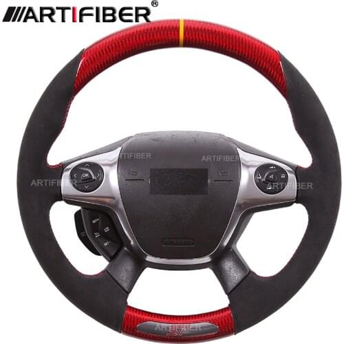 100% Real Carbon Fiber Steering Wheel for Ford Focus