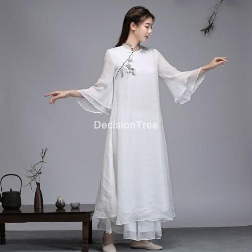 2021 chinese dresses qipao oriental styled dresses satin chinese style cheongsam oriental silk dress elegant party dress qipao