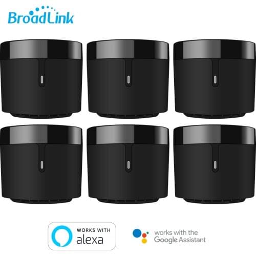 6 PCS/Lot Broadlink RM4 Mini Smart Home WiFi IR Remote Control Intelligent Automation Modules Compatible with Alexa Google Home