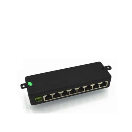 8 Port Gigabit Passive POE Power Supply PoE Injector PoE adaptor for PoE IP camera