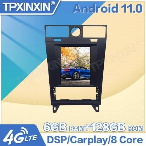 Android 10 6+128G For Lincoln Navigator 2005-2009 Vertical Screen ISP HD Video Stereo Audio Player Smart Voice Radio