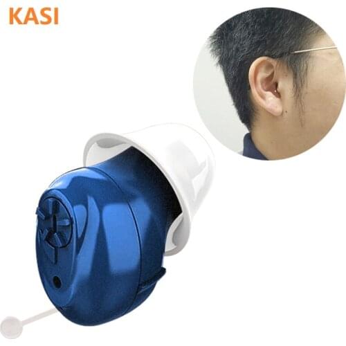 CIC Hearing Device Super Mini Ear Hearing Aid Sound Amplifier Hearing Aids Digital Hearing Amplifier for The Elderly Audifonos