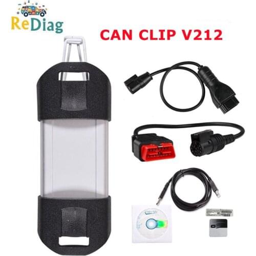 Auto Diagnostic Tool Reprog V189 for Renault CAN Clip V202 with full chip AN2135SC/AN2131QC Chip CAN Clip