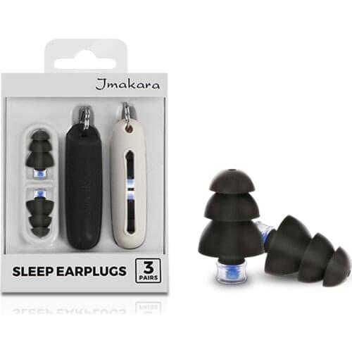 Ear Plugs Tapones Oido Ruido Earplugs Para Dormir Plug Oordoppen Silicone Oordopjes Slapen Anti Noise Reduction Sleep Earplug