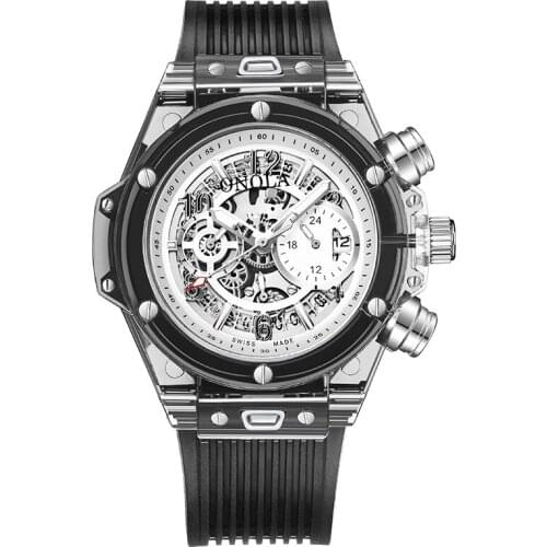 New Top Brand Luxury Watch for Men Sport Waterproof Mens Watches Silicone Bracelet Male Quartz Wristwatches Relogio Masculino