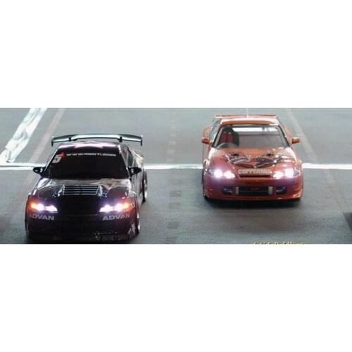 Ewellsold Led light set for 1/10 1/8 RC On-Road Drift Car RC truck(controlled by the radio)