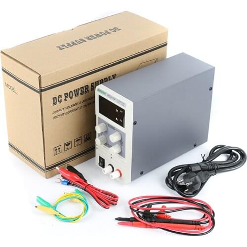 KPS3010D Mini LED Digital Adjustable DC Power Supply 0~30V 0~10A Switching Power Supply 0.1V/0.01A For Phone Repair