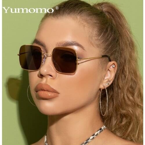 Square Vintage Classic Sunglasses Women Fashion Aolly Frame Sun Glasses Fashion Retro Ladies Eyewear Shades For Female UV400