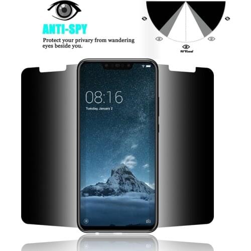 Magtim Privacy Screen Protector For For Huawei P20 P30 P40 Pro Antispy Protective Film For P20 Lite 2019 P30 P40 Privacy Glass