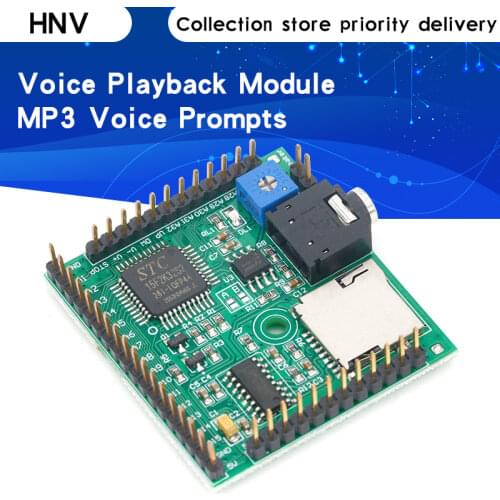 Voice playback module, MP3 voice prompts, voice broadcast device for Arduino