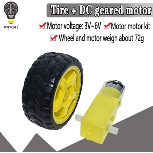 TT Motor Smart Car Robot Gear Motor for Arduino Free Shipping Wholesale for Arduino Motor Smart Robot Car