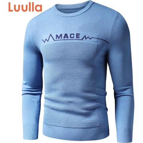 Men 2020 Autumn New Casual 3D Pattern Knitted Wool Thick Warm Sweater Pullover Men Winter Fashion Fleece O-Neck Sweater Coat Men