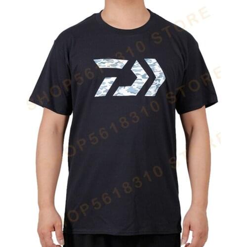 2020 New DAIWA Summer Fishing Shirts Outdoor Fishing Clothing Mens Short Sleeve Breathable Quick-Dry Anti-UV Fishing Jackets