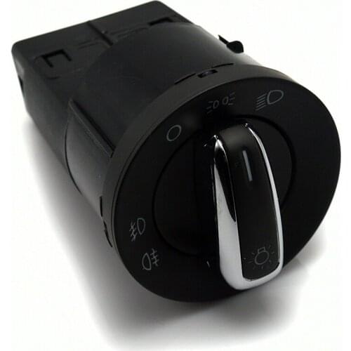 New Chrome headlight switch for VW Passat 3B/3BG B5 B5.5 Golf Bora JETTA MK4 New Beetle SHARAN Polo Lupo 3BD 941 531/3BD941531