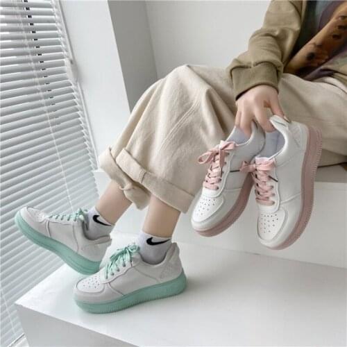 New style outdoor running fitness basketball casual sports womens shoes fashion student trifle bottom net red womens shoes