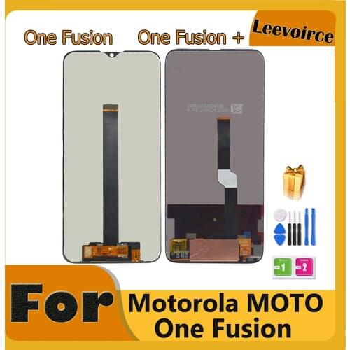 Original For Motorola Moto One Fusion OneFusion Fusion+ LCD Display Touch Screen Assembly For Motorola XT2073-2 Fusion Plus