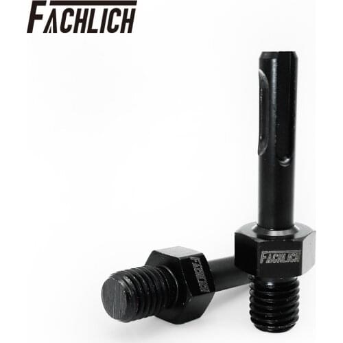 Fachlich 2pcs/pk Adapter Change thread converter for M14 male thread to SDS Plus Shank Connection Diamond core bits