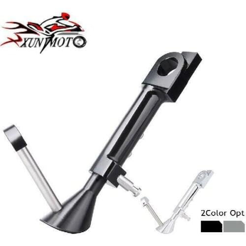 Kickstand For Yamaha Vmax 1200 V MAX Vmax1200 VMX1200 Motorcycle Adjustable Side Kick Stand Support 1985-2008 2004 2006 2008