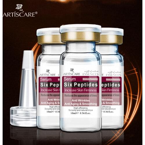 ARTISCARE Six Peptides Face Serum Anti Aging Wrinkle Face Firming Lifting Skin Care Whitening Moisturizer Nourish Beauty