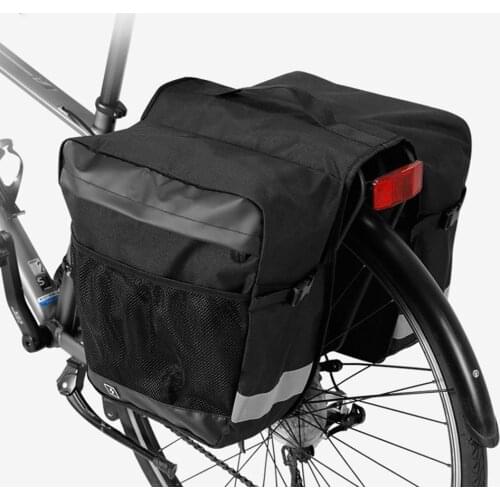 SAHOO Bicycle Bag Shelf Package Long-Distance Ride Bicycle Bag Mountain Bike Bag Riding Equipment Bicycle Accessories black