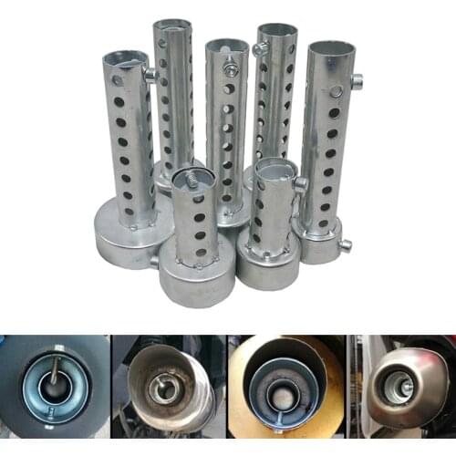1 Pcs Universal Motorcycle Muffler DB Killer Silencer Noise Sound Exhaust Adjustable Muffler 35mm/42mm/45mm/48mm/60mm