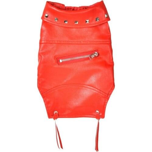 Winter Dog Clothes Faux Dog Coat Thicken Soft Padded Warm Windproof Pet Parka Fleece Lined Puppy Jacket