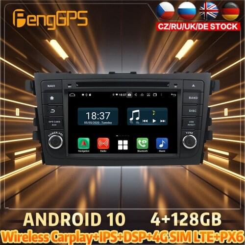 128G Android10 PX6 DSP For Suzuki Alto 2015 - 2016 Car DVD GPS Navigation Auto Radio Stereo Video Multifunction CarPlay HeadUnit