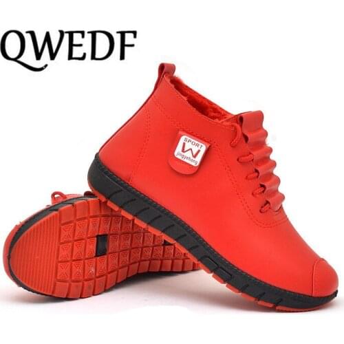 Hot Sale Autumn Women Ankle Boots Platform Hook & Loop Zipper Sewing Female Shoes Fashion Flats Non-Slip Casual Footwear X14-98